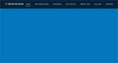 Desktop Screenshot of costaricagayvacation.com